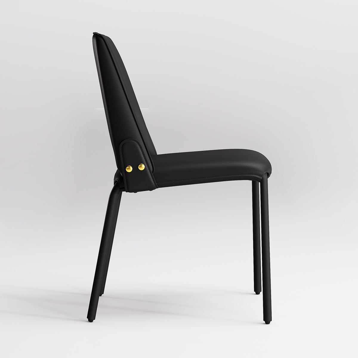 Kidol & Shellder Slope Premium Leather Dining Chairs