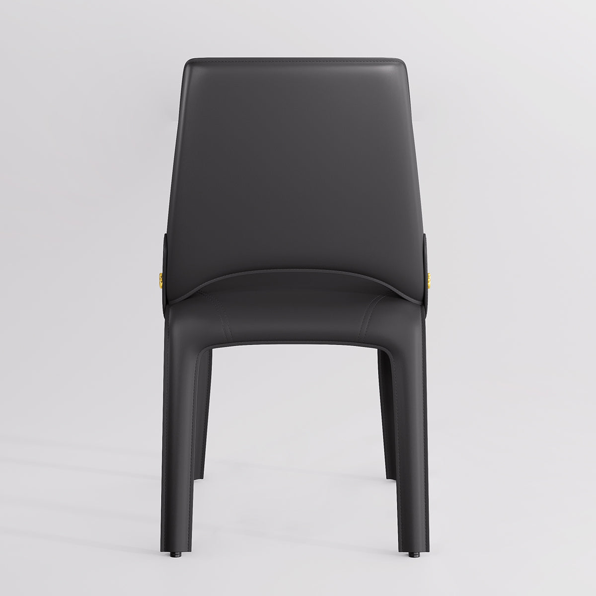 Kidol & Shellder Slope Sadddle Leather Dining Chairs
