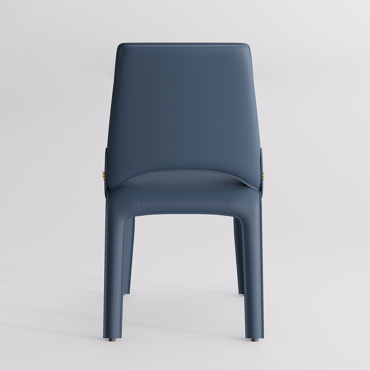 Kidol & Shellder Slope Sadddle Leather Dining Chairs