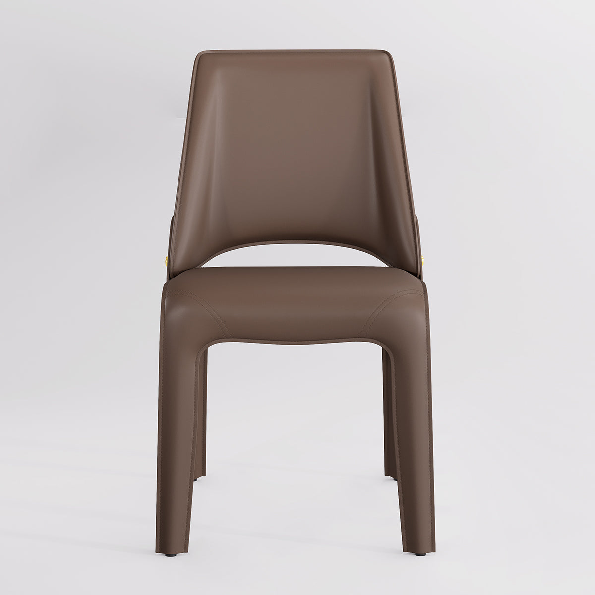 Kidol & Shellder Slope Sadddle Leather Dining Chairs