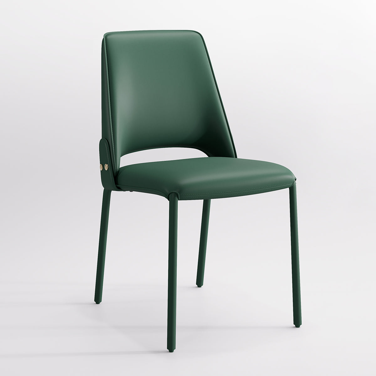 Kidol & Shellder Slope Premium Leather Dining Chairs