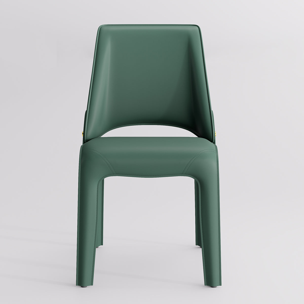 Kidol & Shellder Slope Sadddle Leather Dining Chairs
