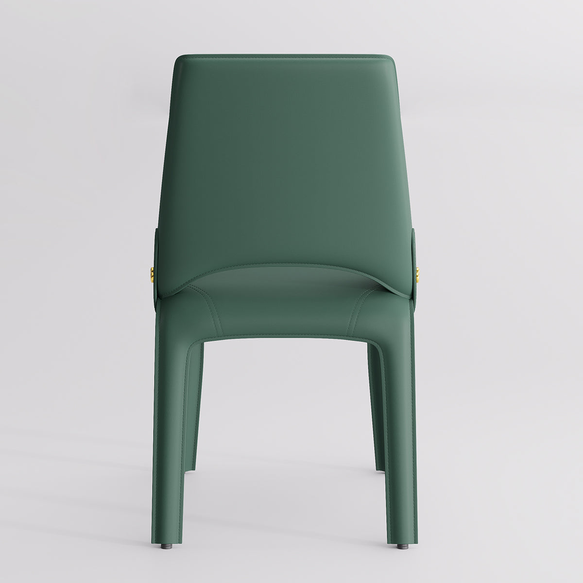 Kidol & Shellder Slope Sadddle Leather Dining Chairs
