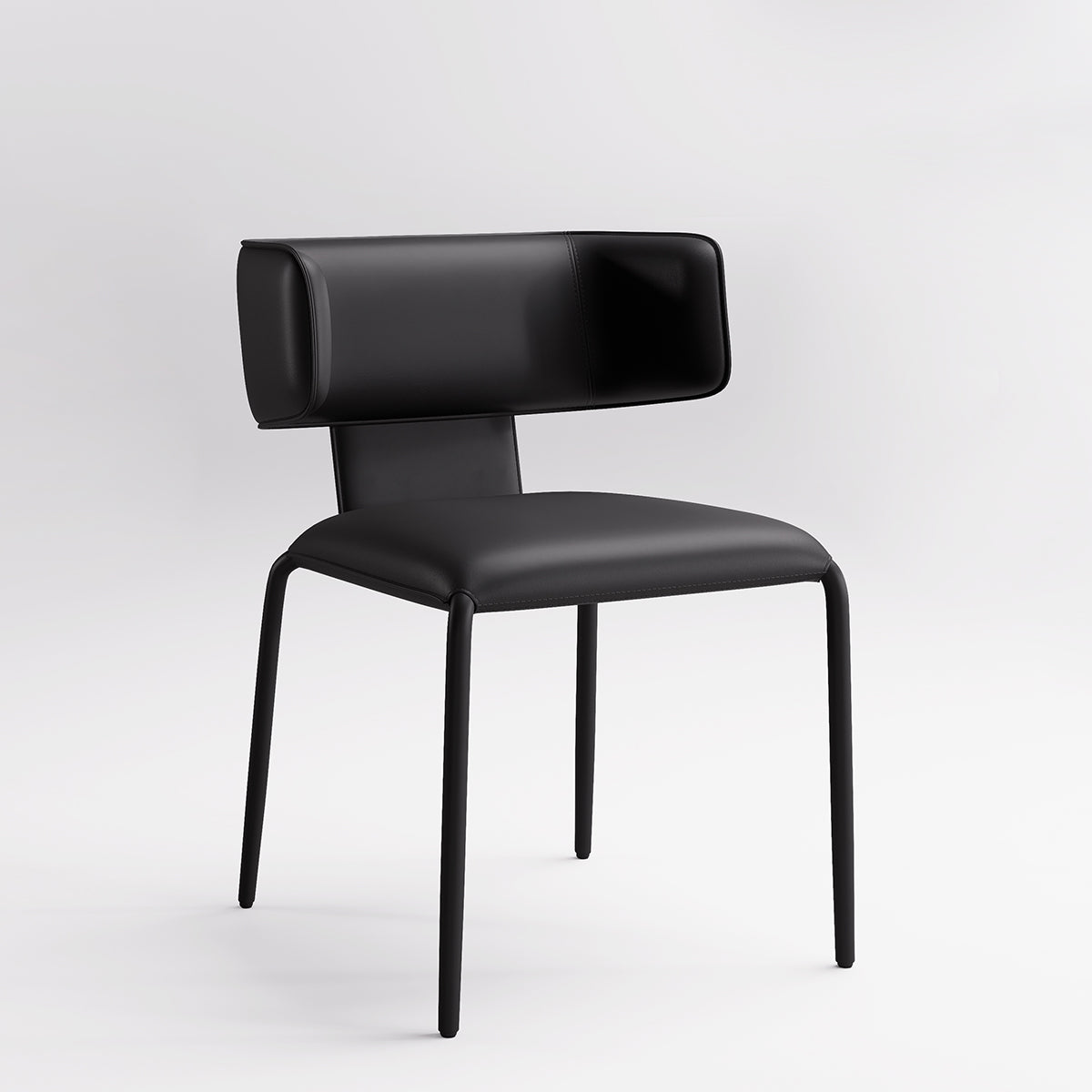 Kidol & Shellder Wing Premium Leather Dining Chairs