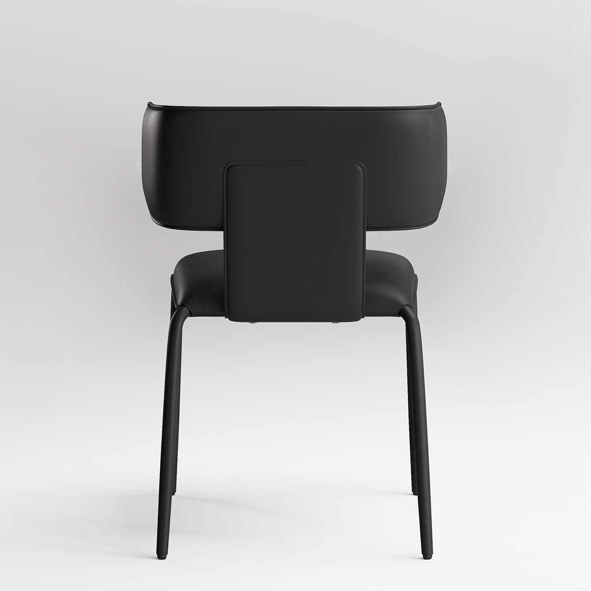 Kidol & Shellder Wing Premium Leather Dining Chairs