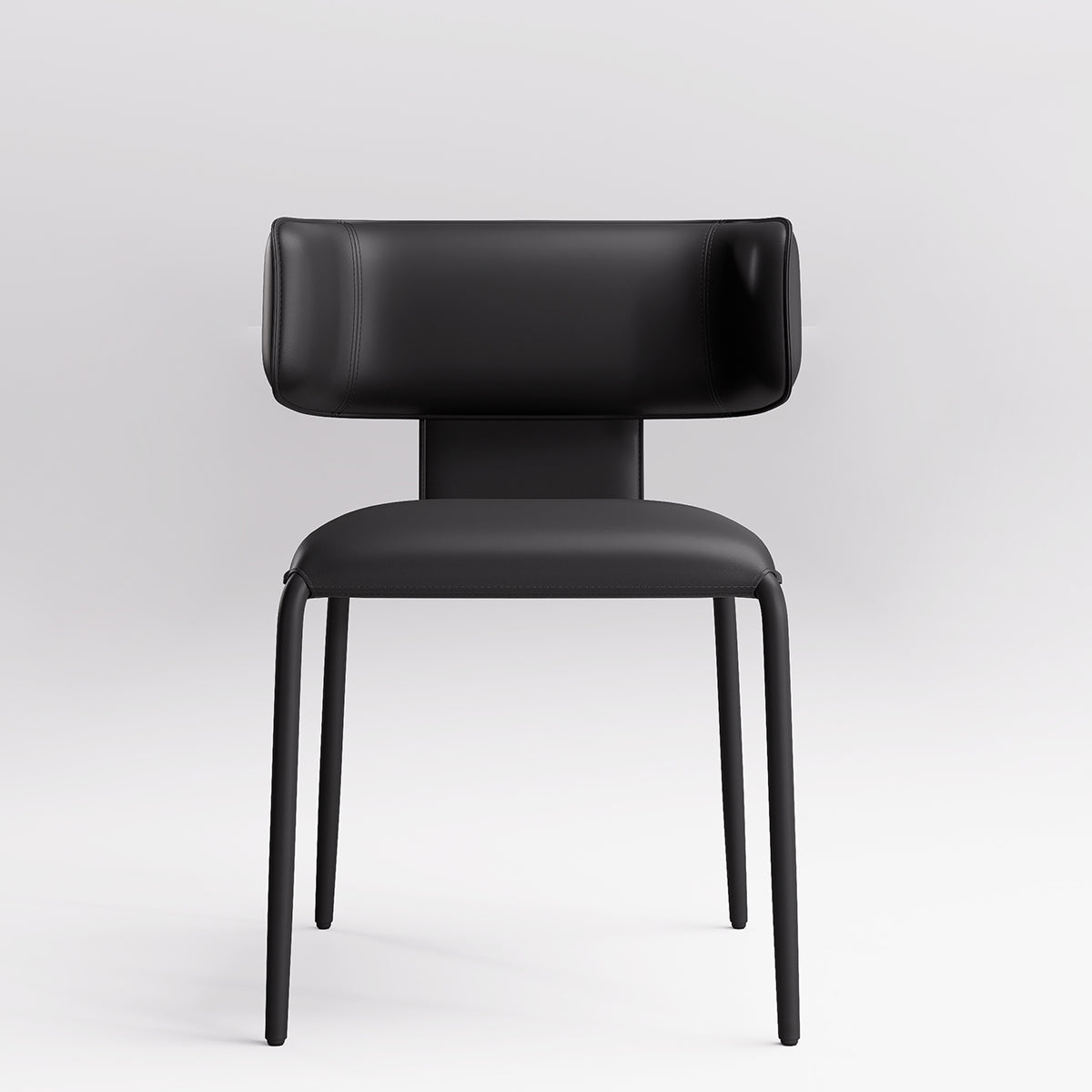 Kidol & Shellder Wing Premium Leather Dining Chairs