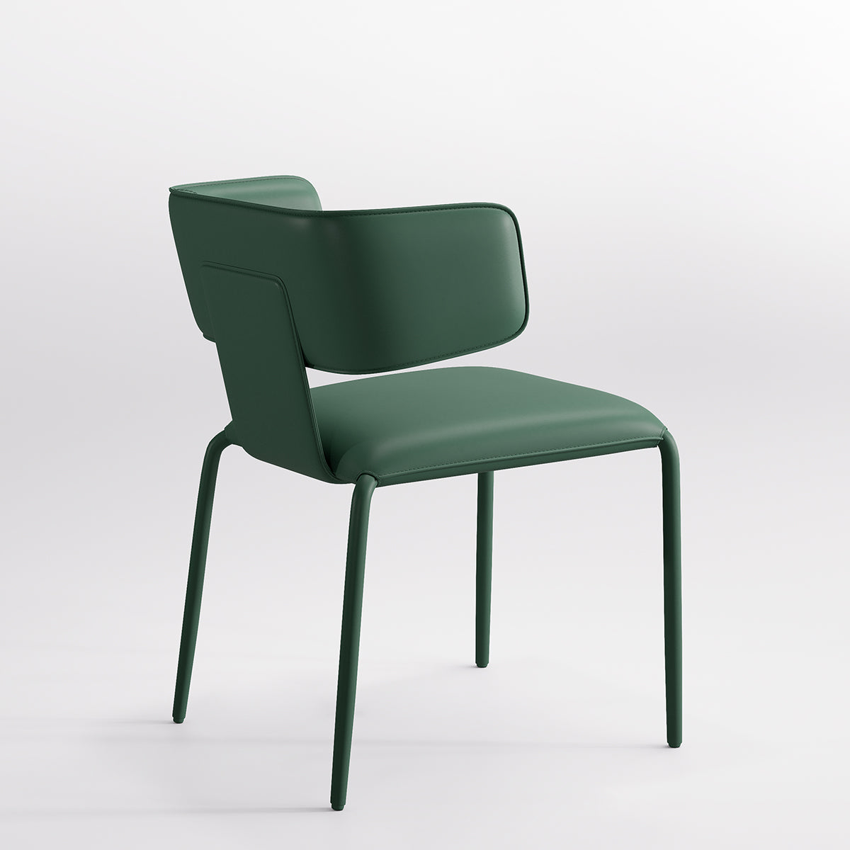 Kidol & Shellder Wing Premium Leather Dining Chairs