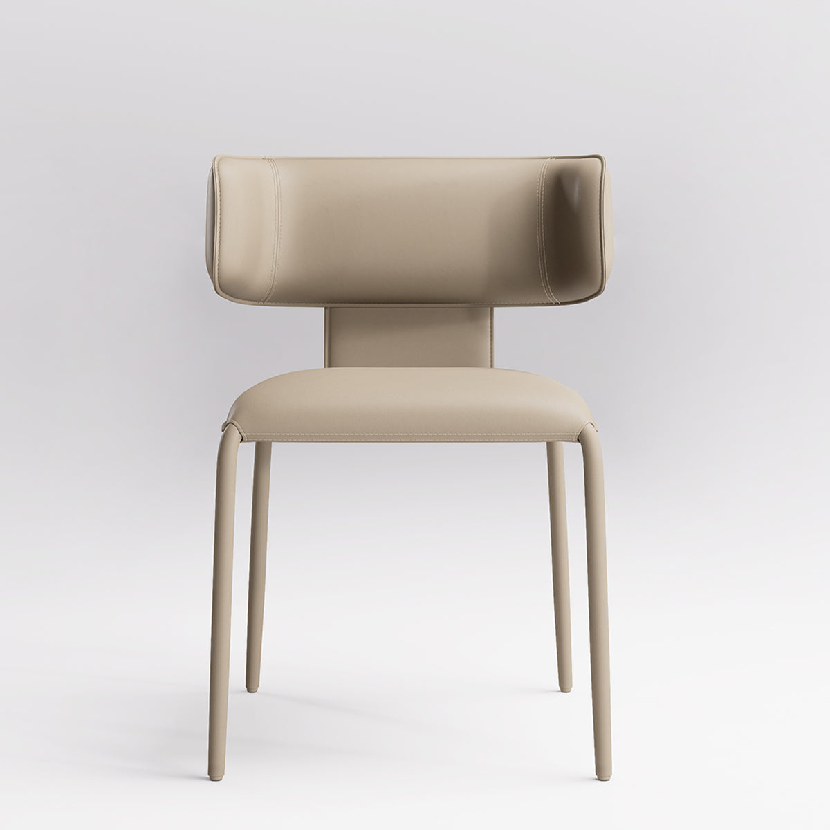 Kidol & Shellder Wing Premium Leather Dining Chairs