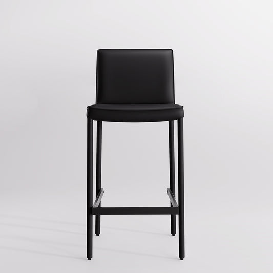 Kidol & Shellder Track Premium Leather Bar Stools