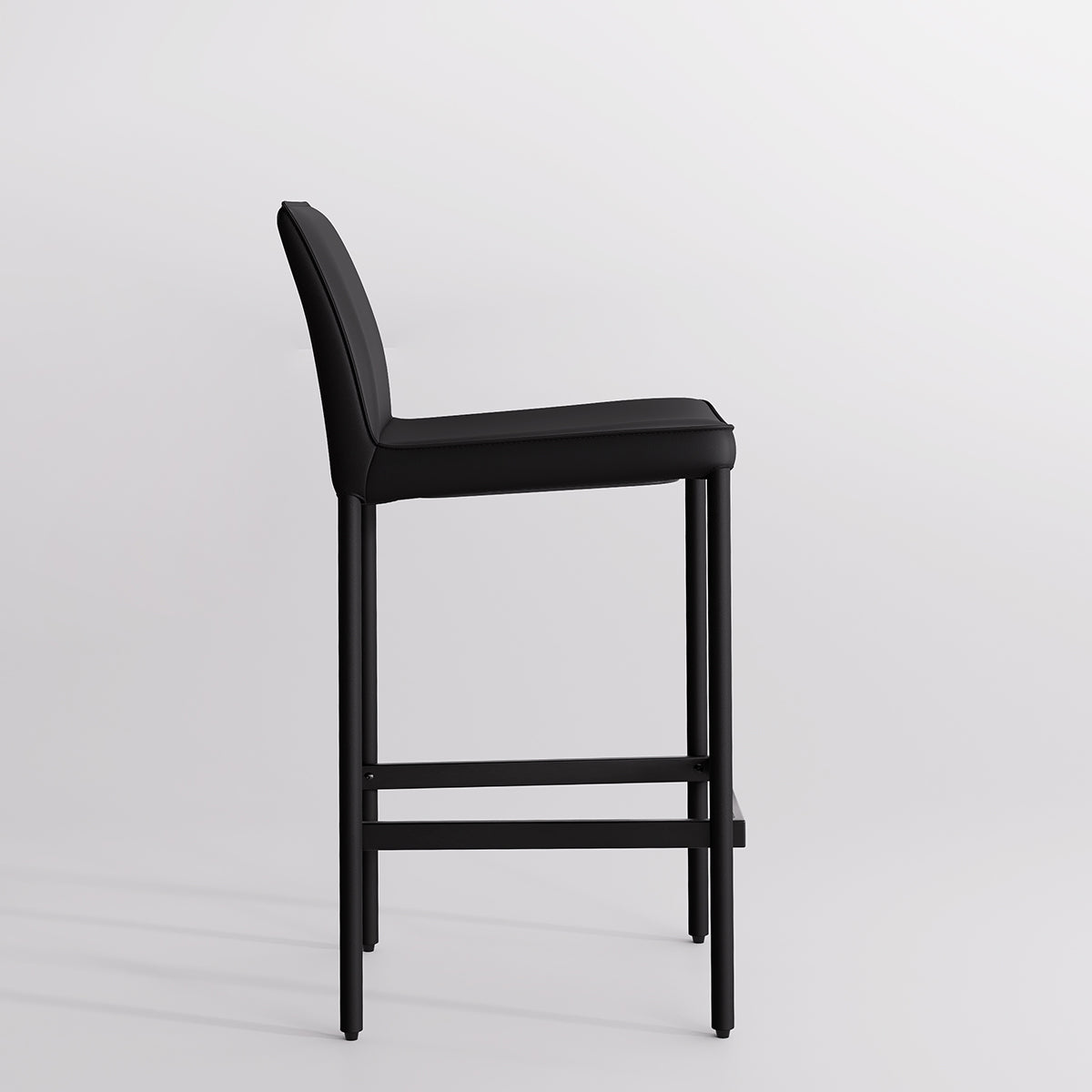 Kidol & Shellder Track Premium Leather Bar Stools
