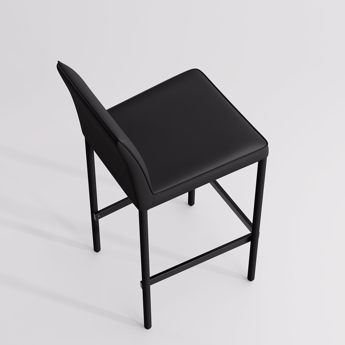 Kidol & Shellder Track Premium Leather Bar Stools