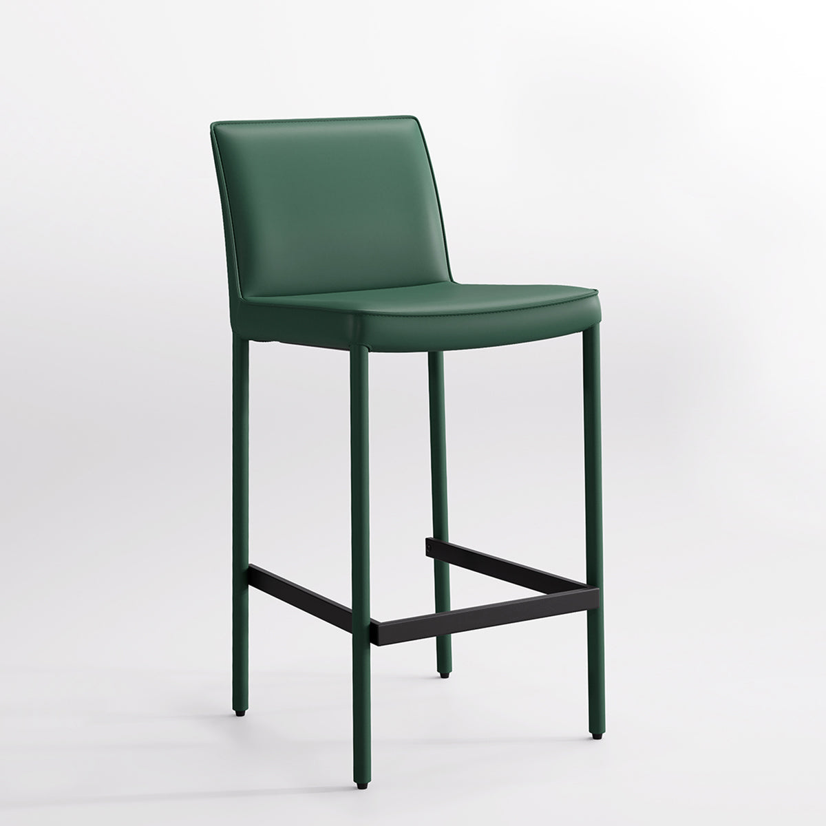 Kidol & Shellder Track Premium Leather Bar Stools