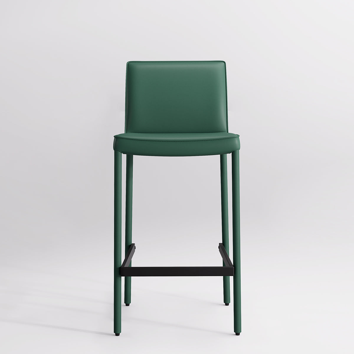 Kidol & Shellder Track Premium Leather Bar Stools