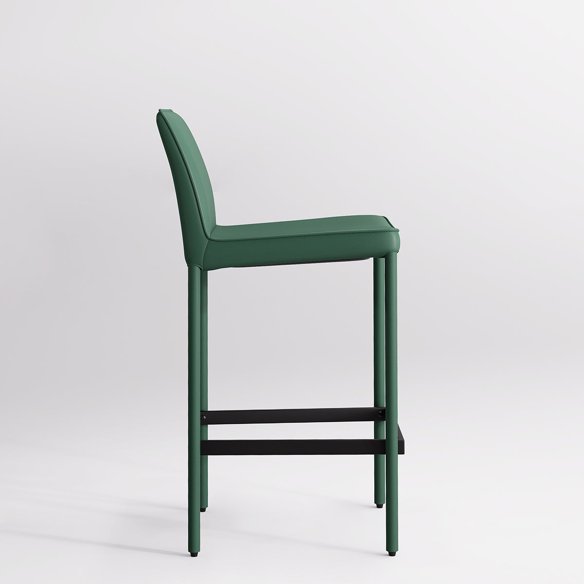 Kidol & Shellder Track Premium Leather Bar Stools