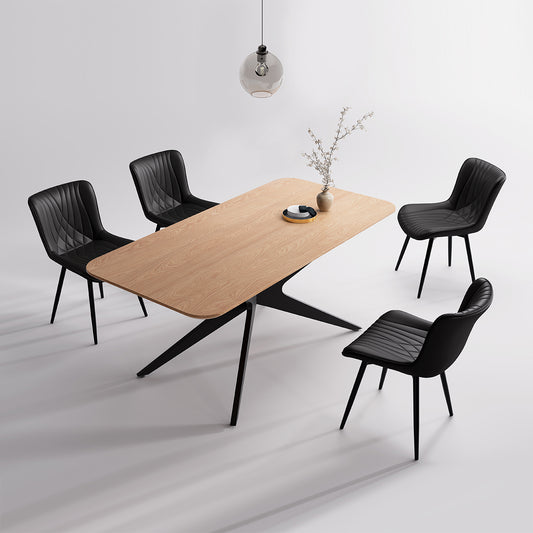 Kidol & Shellder Rectangle Wood Dining Table DTOG042-1