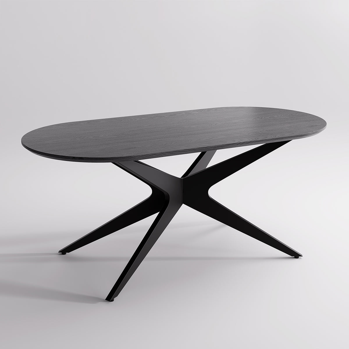 Kidol & Shellder Oval Wood Dining Table DTOG042-2