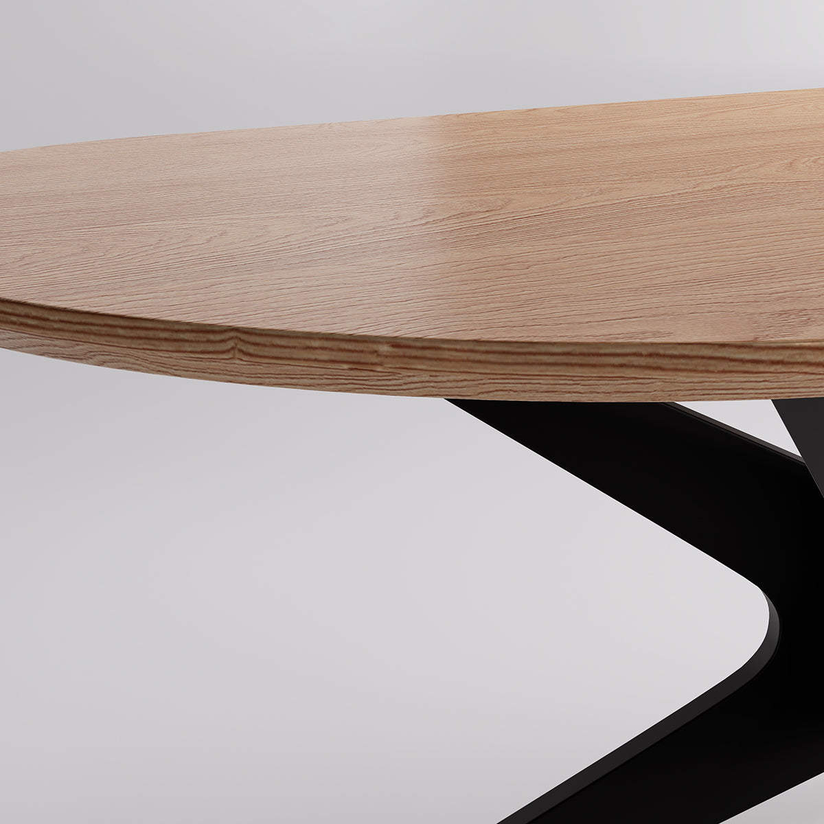 Kidol & Shellder Oval Wood Dining Table DTOG042-2