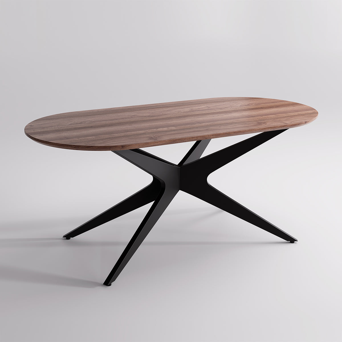 Kidol & Shellder Oval Wood Dining Table DTOG042-2