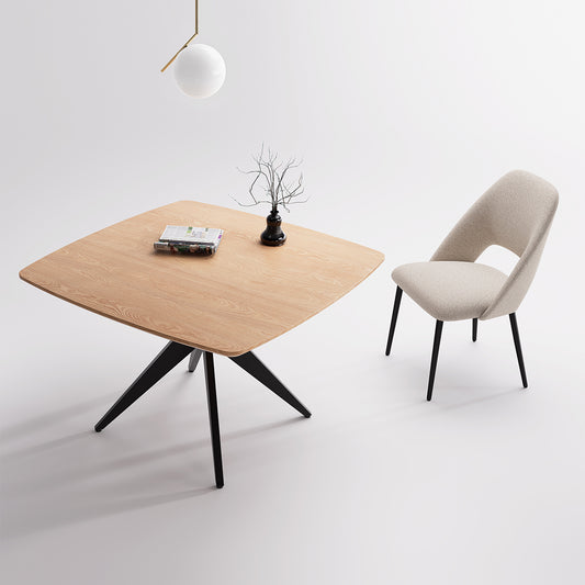 Kidol & Shellder Square Wood Dining Table DTOG058