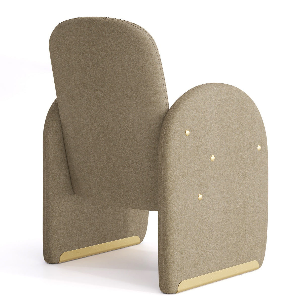 Kidol & Shellder Barrel Armchair Modular Dining Chairs