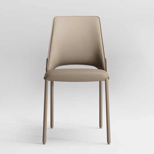 Kidol & Shellder Slope Premium Leather Dining Chairs
