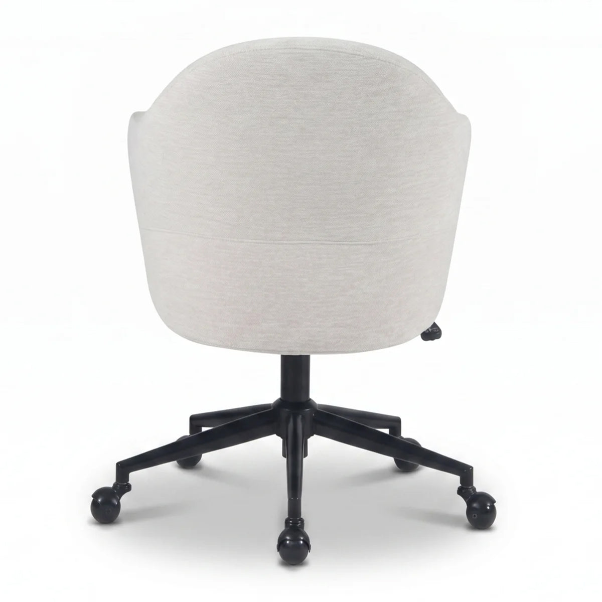 YOUNIKE Upholstered Home Office Chair with Wraparound Armrests