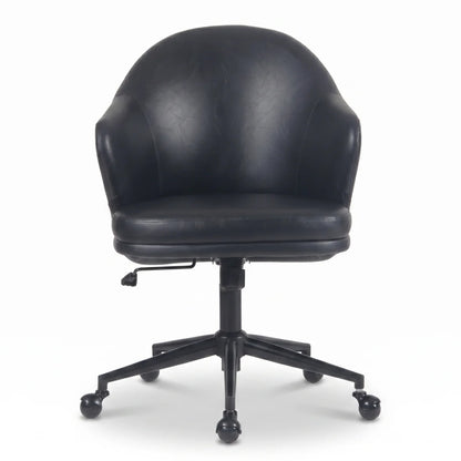 YOUNIKE Upholstered Home Office Chair with Wraparound Armrests