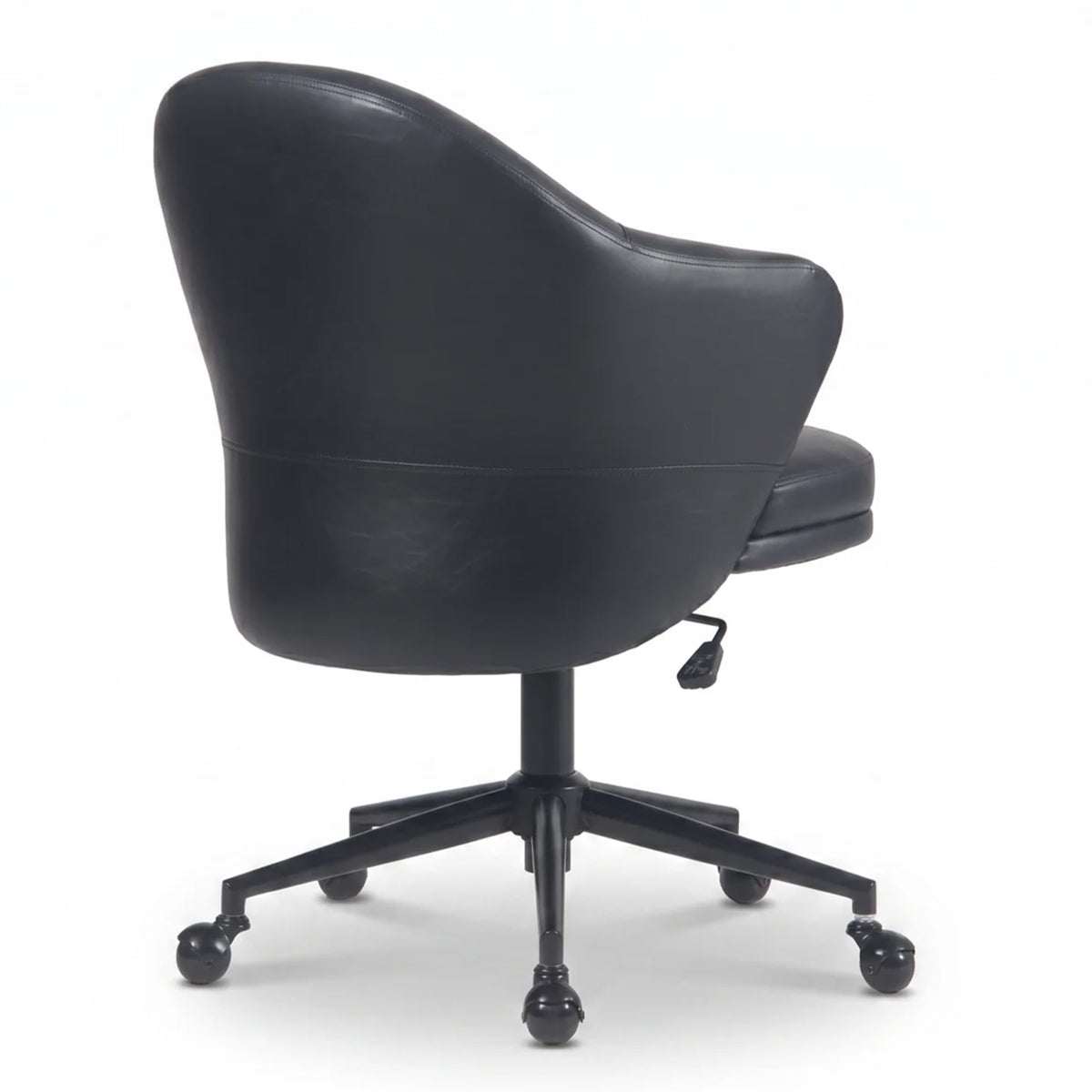 YOUNIKE Upholstered Home Office Chair with Wraparound Armrests