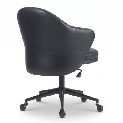 YOUNIKE Upholstered Home Office Chair with Wraparound Armrests