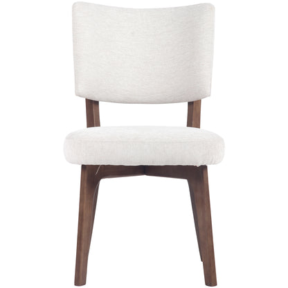 Kidol & Shellder Upholstered Dining Chairs Set of 2 with Curved Backrest
