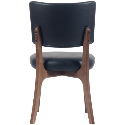 Kidol & Shellder Upholstered Dining Chairs Set of 2 with Curved Backrest