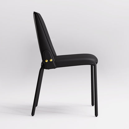 Kidol & Shellder Slope Premium Leather Dining Chairs