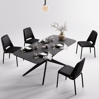 Kidol & Shellder Slope Premium Leather Dining Chairs