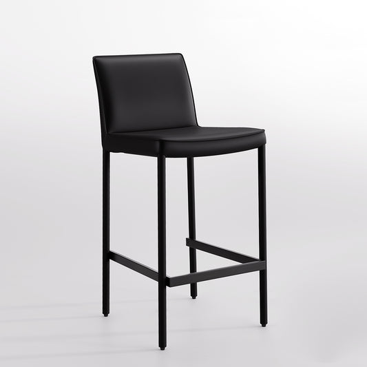Kidol & Shellder Track Premium Leather Bar Stools