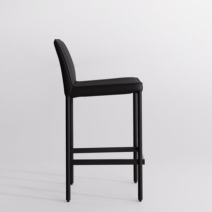 Kidol & Shellder Track Premium Leather Bar Stools
