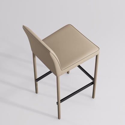 Kidol & Shellder Track Premium Leather Bar Stools