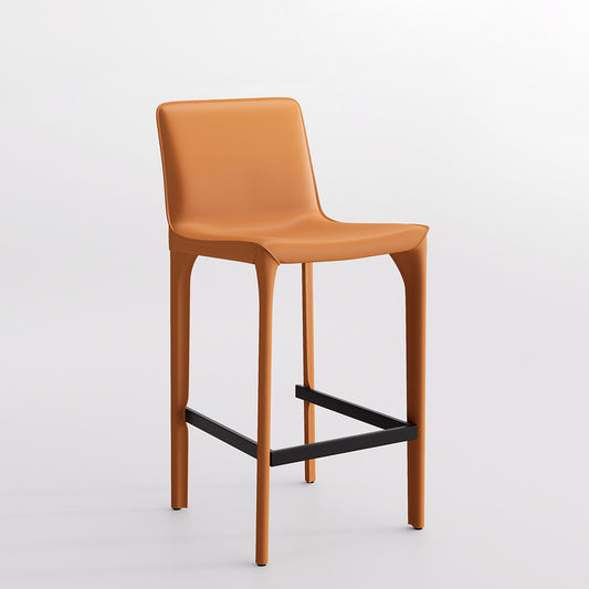 Kidol & Shellder Track Sadddle Leather Bar Stools