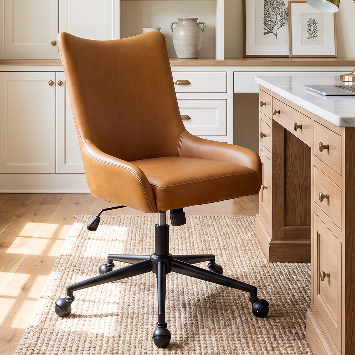 Kidol & Shellder Office Chair Adjustable Swivel Executive Chair