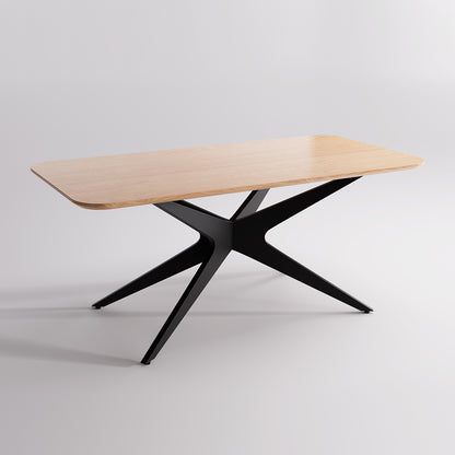 Kidol & Shellder Rectangle Wood Dining Table DTOG042-1