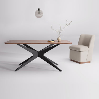 Kidol & Shellder Rectangle Wood Dining Table DTOG042-1