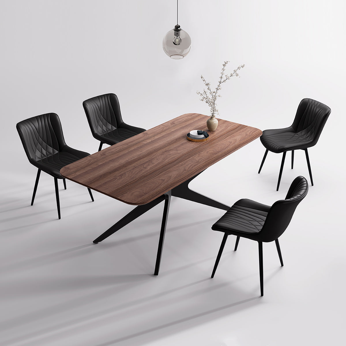Kidol & Shellder Rectangle Wood Dining Table DTOG042-1
