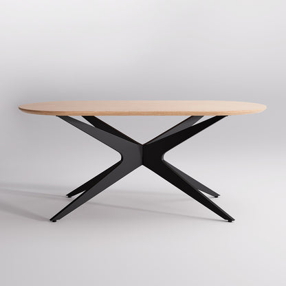 Kidol & Shellder Oval Wood Dining Table DTOG042-2