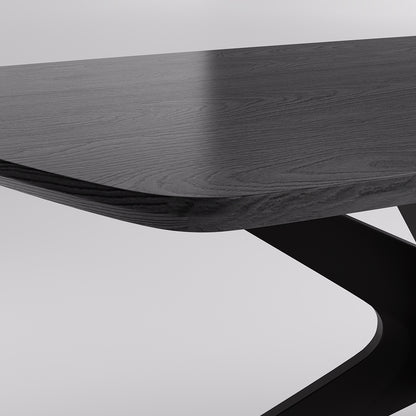 Kidol & Shellder Rectangle Wood Dining Table DTOG042