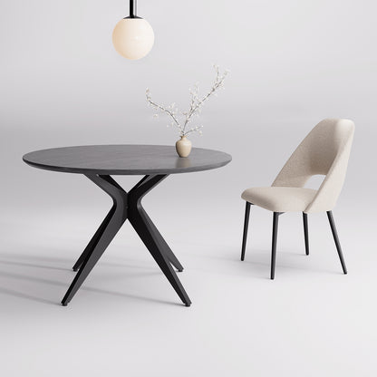 Kidol & Shellder Round Wood Dining Table DTOG058-1