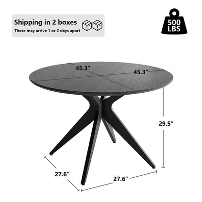 Kidol & Shellder Round Wood Dining Table DTOG058-1