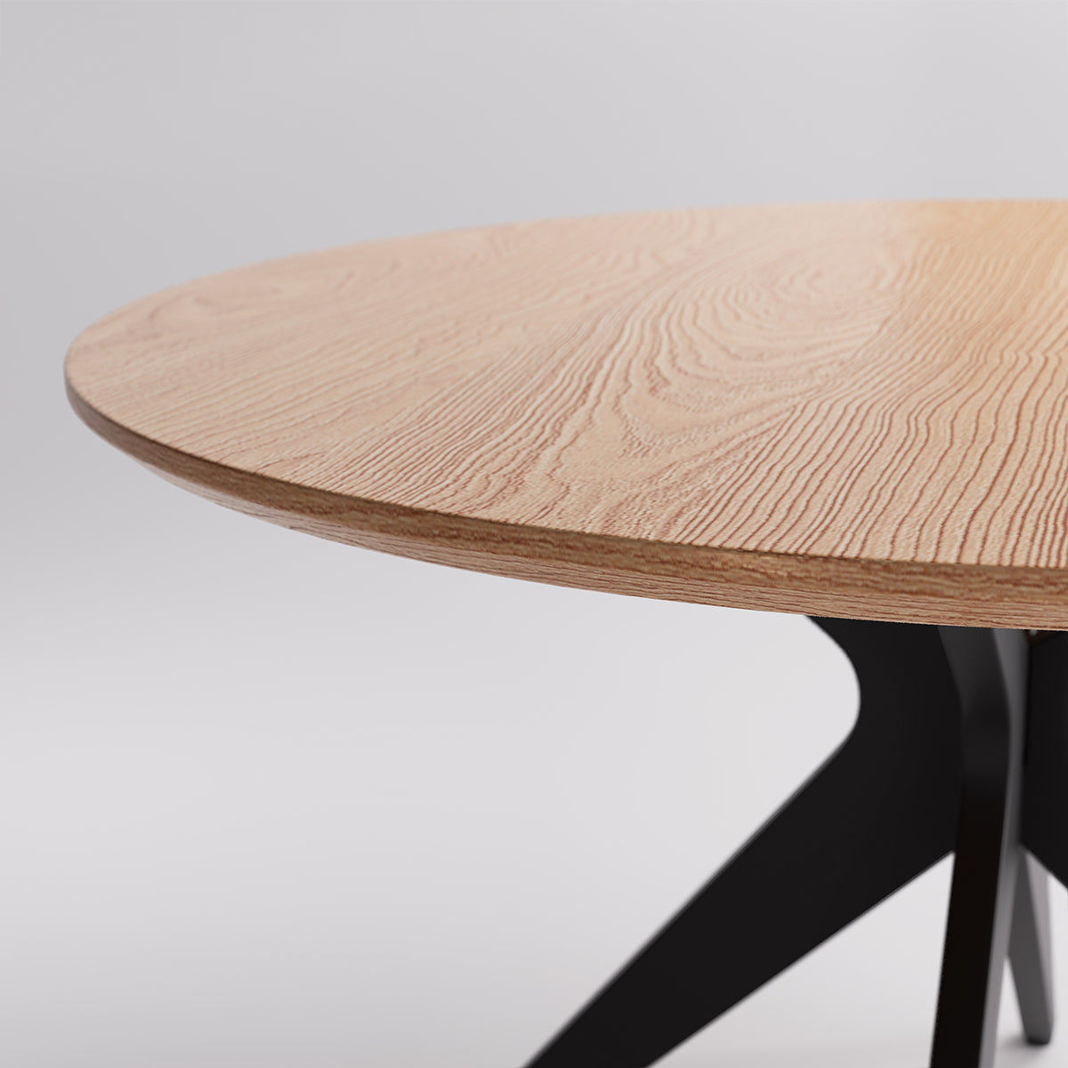 Kidol & Shellder Round Wood Dining Table DTOG058-1
