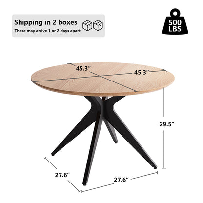 Kidol & Shellder Round Wood Dining Table DTOG058-1