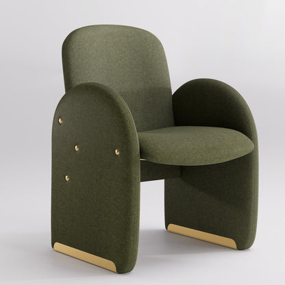 Kidol & Shellder Barrel Armchair Modular Dining Chairs