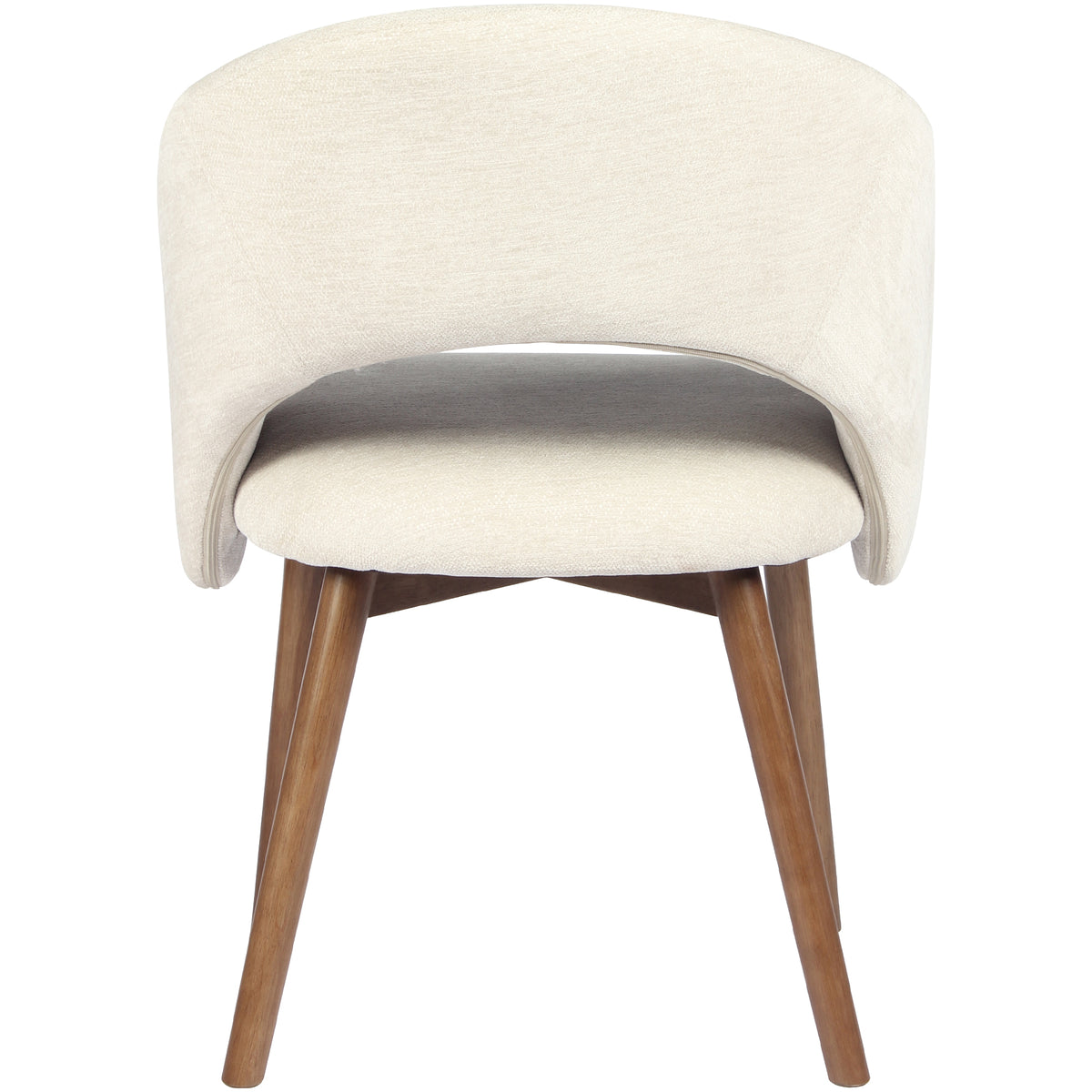 Kidol & Shellder Upholstered Dining Chairs Set of 2 with Wraparound Backrest