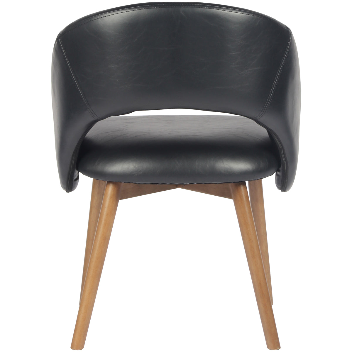 Kidol & Shellder Upholstered Dining Chairs Set of 2 with Wraparound Backrest